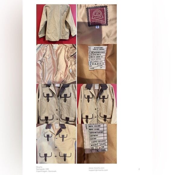 Women's Vintage Arandu Utility Leather Jacket - Picture 16 of 17